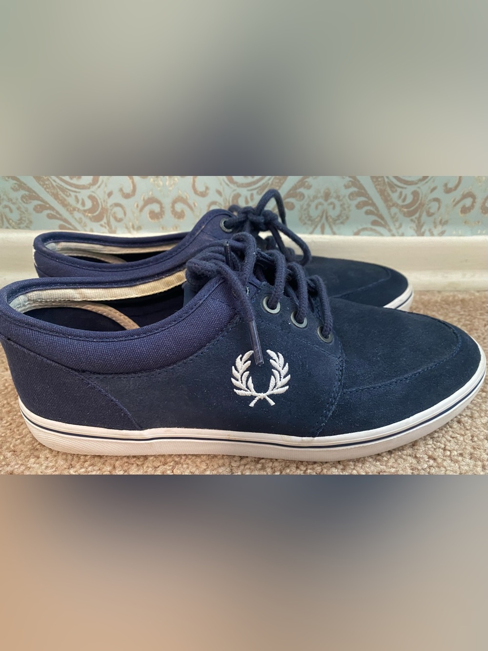 Fred Perry Men’s Navy Sneakers